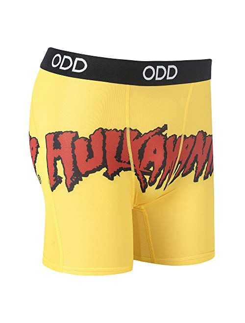 Odd Sox, Hulk Hogan Hulkamania, Men's Funny Underwear Boxer Briefs, Novelty Graphic Prints