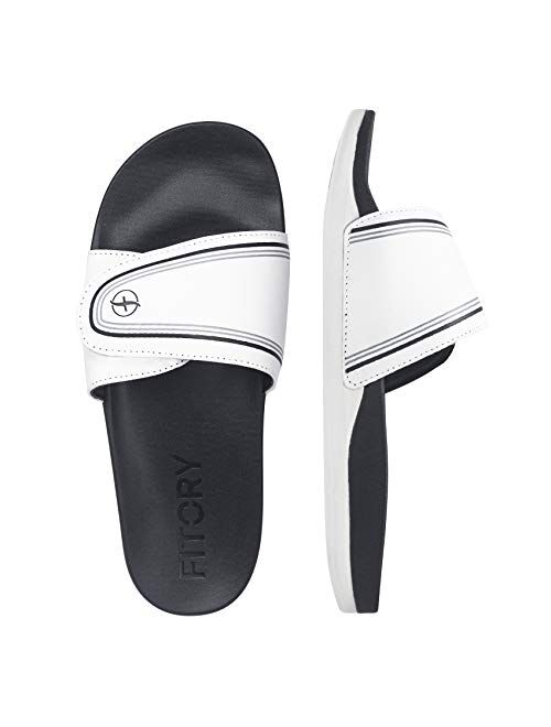 Womens Slides Sandals,Adjustable Comfort Cloudfoam Slippers Open Toe Indoor Outdoor Shoes