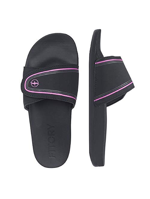 Womens Slides Sandals,Adjustable Comfort Cloudfoam Slippers Open Toe Indoor Outdoor Shoes