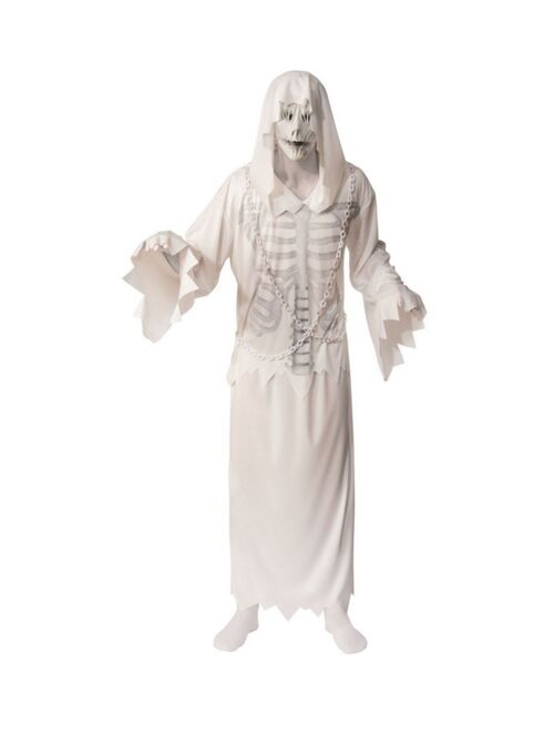 BuySeasons Men's Hooded Ghost Adult Costume