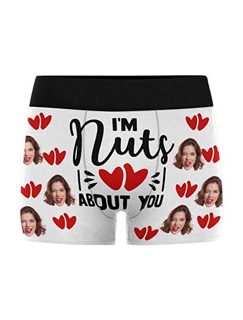 InterestPrint Custom Boxers Brief Underwear for Mens Juniors Youth Boys (XS-3XL)