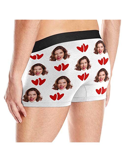 InterestPrint Custom Boxers Brief Underwear for Mens Juniors Youth Boys (XS-3XL)