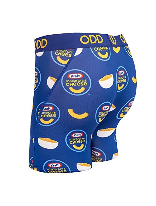 Odd Sox Men's Novelty Underwear Boxer Briefs Junk Food, Pizza, Mac & Cheese Styles