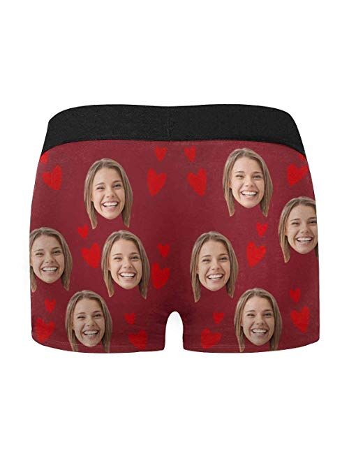 InterestPrint Custom Happy Cows Boxer Briefs Underwear for Mens Juniors Yoth Boys(XS-3XL)