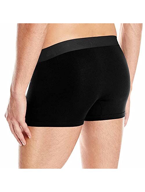 Custom Face Men's Boxer Briefs Underwear Shorts Underpants with Photo Funny Hug