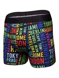 Mens Boxer Briefs-Premium Underwear for Men-Stylish & Comfortable Boxer-Gift Box