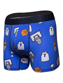 Mens Boxer Briefs-Premium Underwear for Men-Stylish & Comfortable Boxer-Gift Box