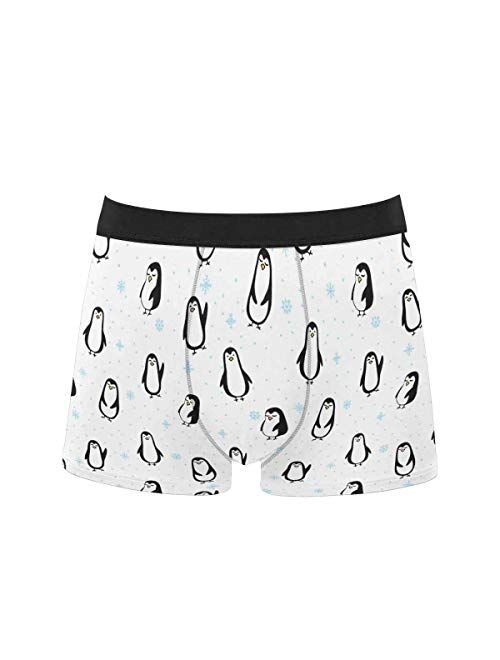 InterestPrint All Over Print Breathable Brief Underwear for Mens Juniors Set of Dogs