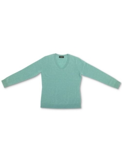 V-Neck Cashmere Sweater, In Regular and Petites, Created for Macy's