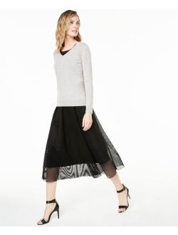 V-Neck Cashmere Sweater, In Regular and Petites, Created for Macy's