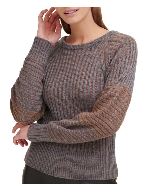 DKNY Ribbed Crewneck Sweater