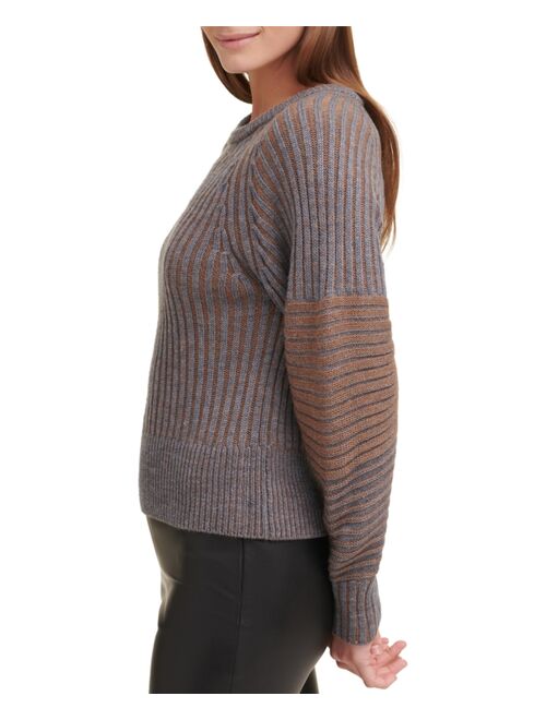 DKNY Ribbed Crewneck Sweater