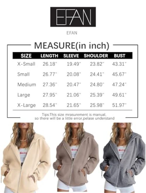 EFAN Women's Hoodies Tops Tie Dye Printed Sweatshirt Long Sleeve Pullover Loose Drawstring Hooded with Pocket