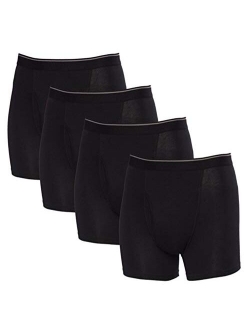 Kirkland Signature Men's Boxer Brief Pima Cotton 4 Pack