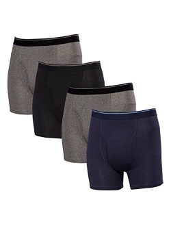 Kirkland Signature Men's Boxer Brief Pima Cotton 4 Pack