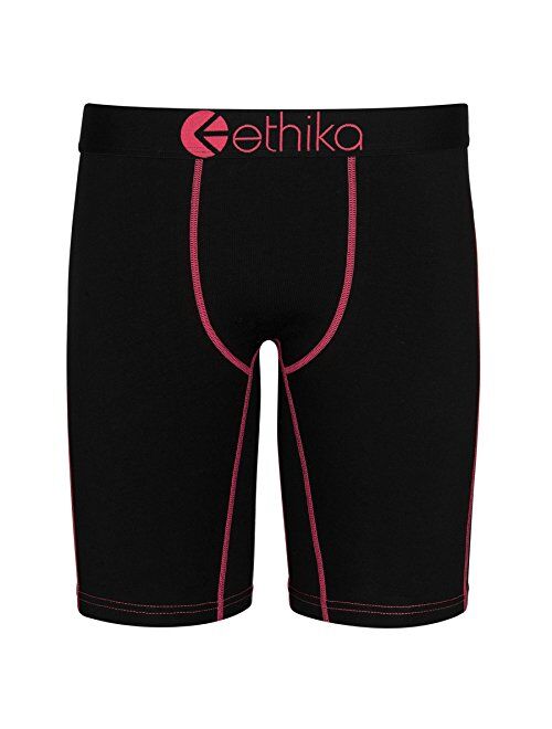 Ethika Mens Staple Boxer Briefs | Black Roz