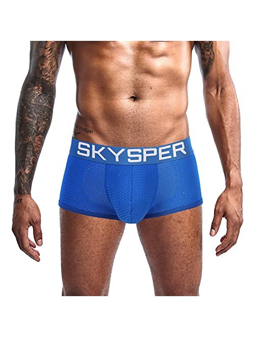 SKYSPER Men's Jockstrap Athletic Supporter Jock Straps Male Underwear