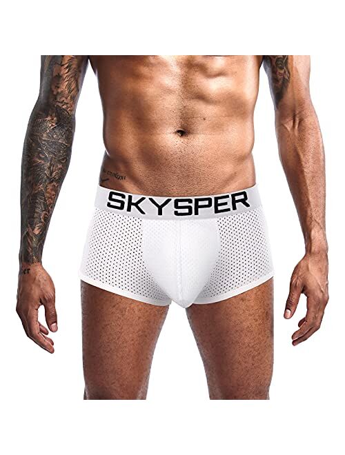 SKYSPER Men's Jockstrap Athletic Supporter Jock Straps Male Underwear