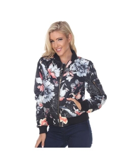 Floral Bomber Jacket