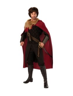 BuySeasons Men's Medieval King Adult Costume, Fake Sword Not Included