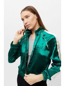 Luxe Satin Track Jacket