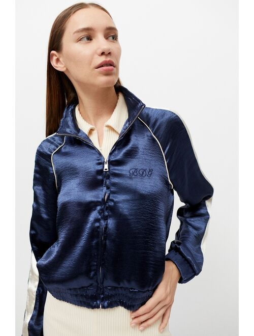 BDG Luxe Satin Track Jacket