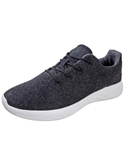 Urban Fox Mens Parker Wool Sneakers | Wool Shoes | Runners Running Shoes | Walking Shoe for Men | Slip On