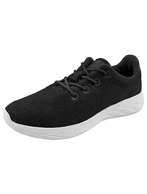 Urban Fox Mens Parker Wool Sneakers | Wool Shoes | Runners Running Shoes | Walking Shoe for Men | Slip On