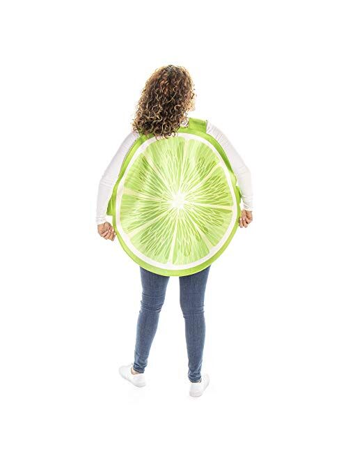 Hauntlook Beer & Lime Halloween Couples Costume - Funny Food Fruit Adult Bodysuit