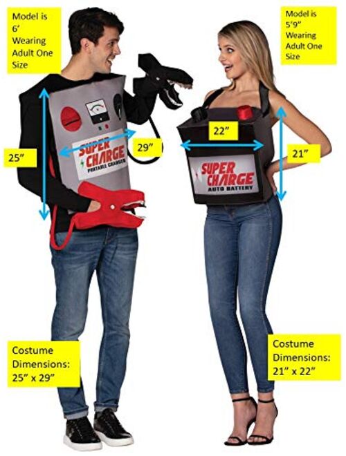 Rasta Imposta Battery Jumper Cables Couples Costume
