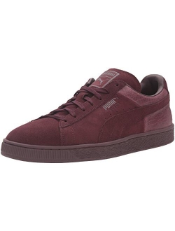 Men's Suede Classic Casual Emboss Fashion Sneaker