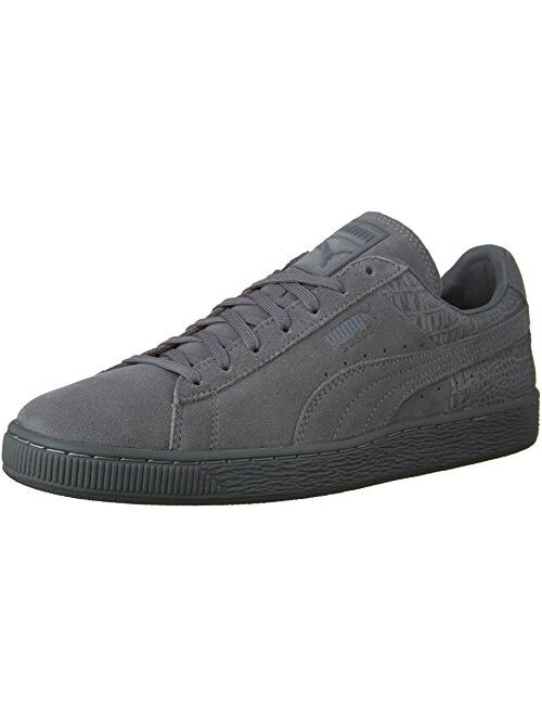 PUMA Men's Suede Classic Casual Emboss Fashion Sneaker