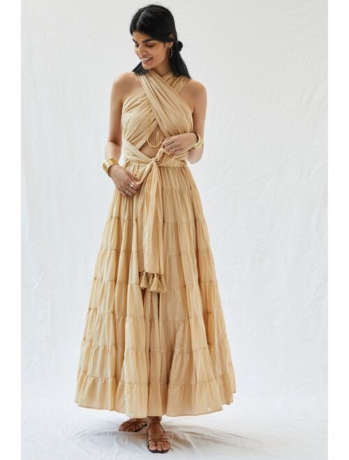 Erika Pena Erika Peña Selma Belted Maxi Dress