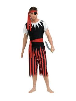 BuySeasons Men's Pirate Man Adult Costume