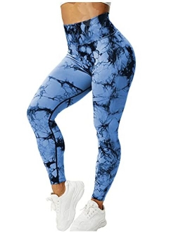 YEOREO Scrunch Butt Lift Leggings for Women Workout Yoga Pants Ruched Booty High Waist Seamless Leggings Compression Tights