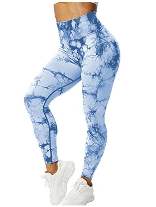 YEOREO Scrunch Butt Lift Leggings for Women Workout Yoga Pants Ruched Booty High Waist Seamless Leggings Compression Tights