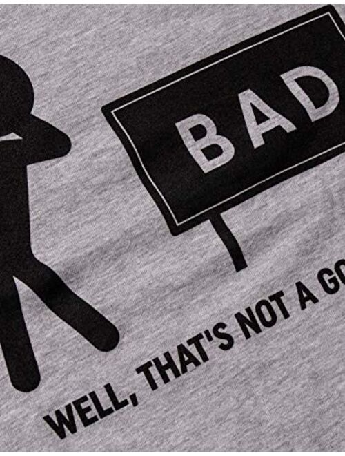 That's not a Good Sign | Dad Joke Funny Father Grandpa Daddy Father's Day Bad Pun Humor T-Shirt