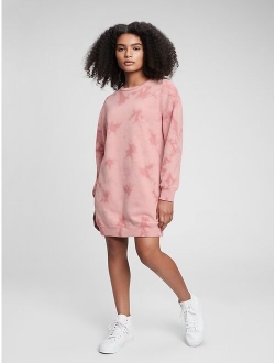 Teen Tie-Dye Oversized Sweatshirt Dress