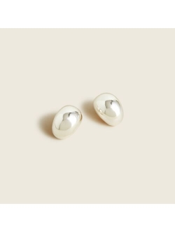 Sculptural orb earrings