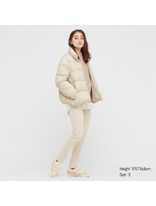 uniqlo short puffer jacket