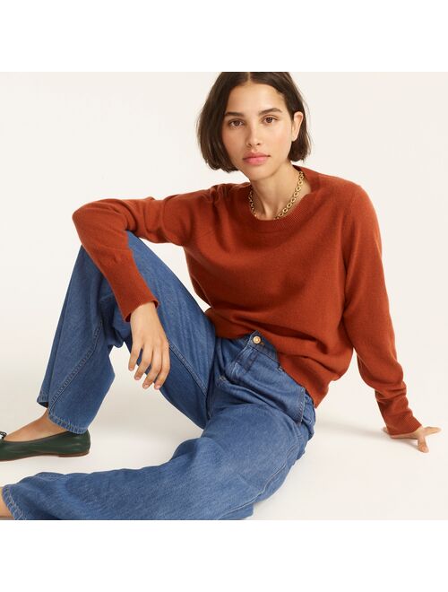 J.Crew Cashmere classic-fit crewneck sweater