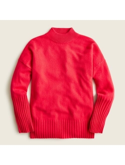 Cashmere mockneck sweater