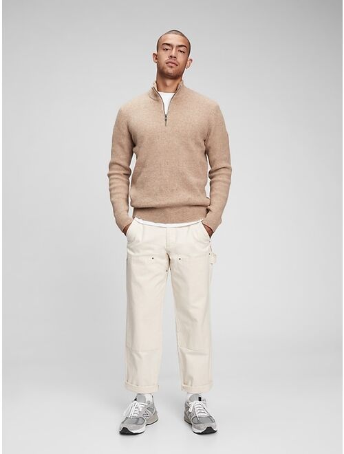 GAP Recycled Half-Zip Sweater