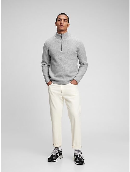 GAP Recycled Half-Zip Sweater