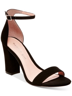 Bella Two-Piece Block Heel Sandals