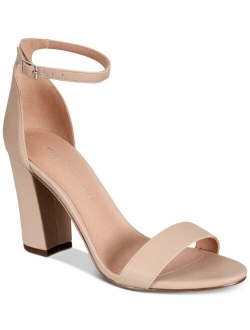 Bella Two-Piece Block Heel Sandals