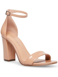 Bella Two-Piece Block Heel Sandals