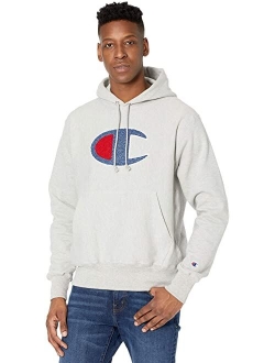 Reverse Weave Pullover Hoodie