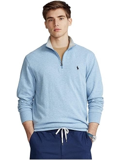 Luxury Jersey 1/4 Zip Pullover Sweatshirts