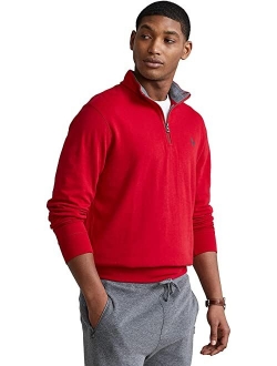 Luxury Jersey 1/4 Zip Pullover Sweatshirts